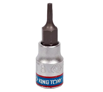 Насадка (бита) торцевая 1/4", TORX T9,203309 KING TONY