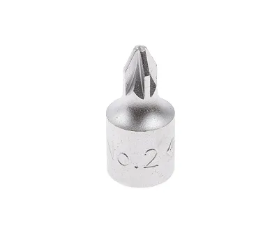 KING TONY Насадка (бита) торцевая 1/4", Pozidriv №2, L = 25 мм  201802X