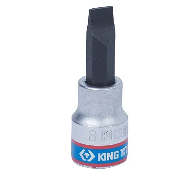 Насадка (бита) торцевая 3/8", SLotted,1,2х8 мм, 302208 KING TONY
