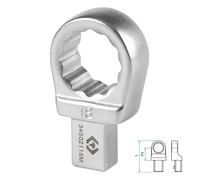 Насадка накидная серии "FIT", 18 мм, 9х12 мм KING TONY 34502118M