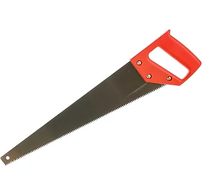 Ножовка 450мм прямой зуб 6TPI с пластмассовой ручкой Top Tools (10А645)