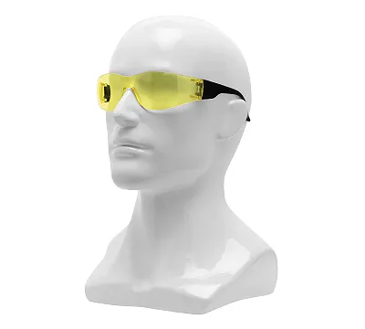 Очки защитные открытые, поликарбонатные, желтые ОЧК202 (0-13022)