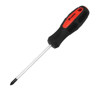 Отвертка Anti-Slip, PH1 х 100 мм, CrV, двухкомпонентная рукоятка Matrix