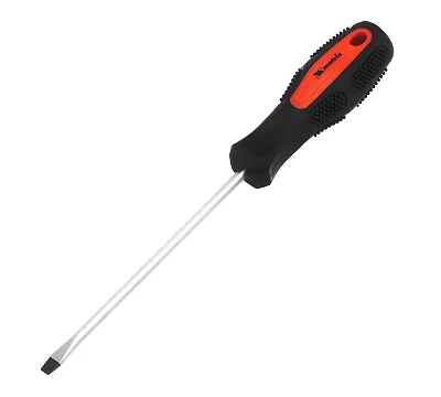 Отвертка Anti-Slip, SL4 х 100 мм, CrV, двухкомпонентная рукоятка Matrix