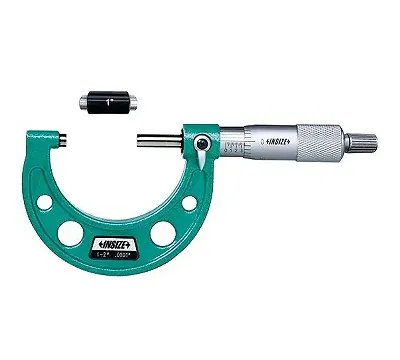 Микрометр МК-2 диапазон 1-2 мм цена деления 0.01 мм INSIZE 3203-2A