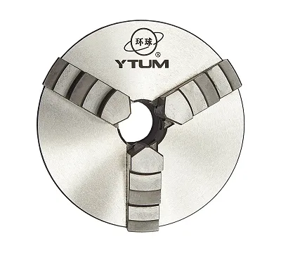 Патрон токарный 100мм 7100-0002 (K11-100) YTUM UNIVERSAL прям.и обр. кулачки