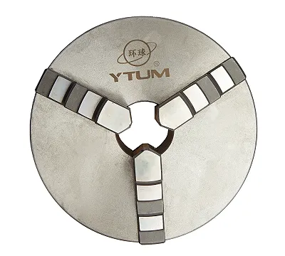 Патрон токарный 160мм 7100-0005 (K11-160) YTUM UNIVERSAL прям.и обр. кулачки