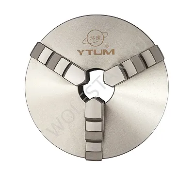 Патрон токарный 160мм 7100-0027 (K11-160/C4) YTUM UNIVERSAL прям.и обр. кулачки
