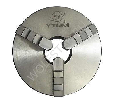 Патрон токарный 250мм 7100-0035 (K11-250/C6) YTUM UNIVERSAL прям.и обр. кулачки