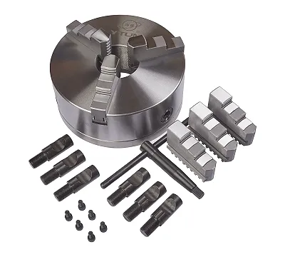 Патрон токарный 250мм 7100-0083 (K11-250/D8) YTUM UNIVERSAL прям.и обр. кулачки
