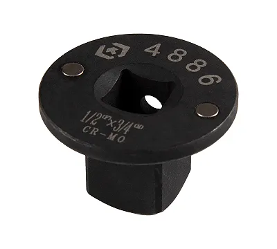 Переходник 1/2">3/4", тонкий, магнитный KING TONY 4886