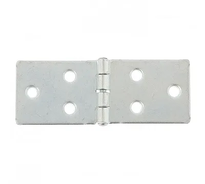 Петля карточная, 110 х 40 мм, цинк, 4 шт, (Металлист)