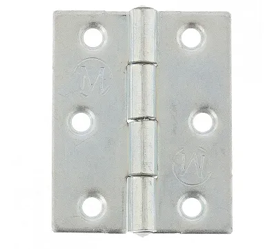 Петля карточная, 50 х 40 мм, цинк, 4 шт, (Металлист)