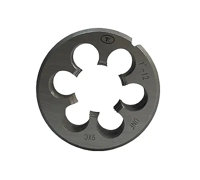 Плашка дюймовая 1-12 UNF 60° 9ХС ТехноСталь t254069