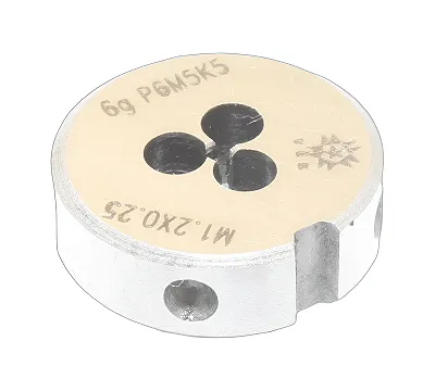 Плашка М 1,2 (0,25) dнар.16мм Р6М5К5 6g TLX