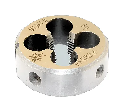 Плашка М 10,0х1,0 dнар.30мм Р6М5К5 6g TLX
