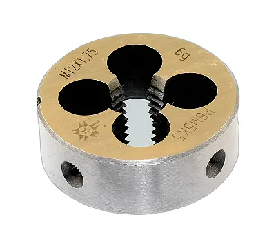 Плашка М 12,0 (1,75) dнар.38мм Р6М5К5 6g TLX