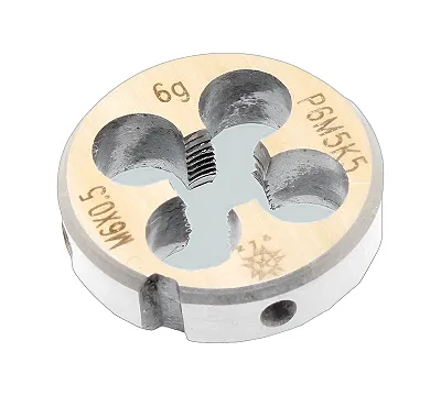 Плашка М 6,0х0,5 dнар.20мм Р6М5К5 6g TLX
