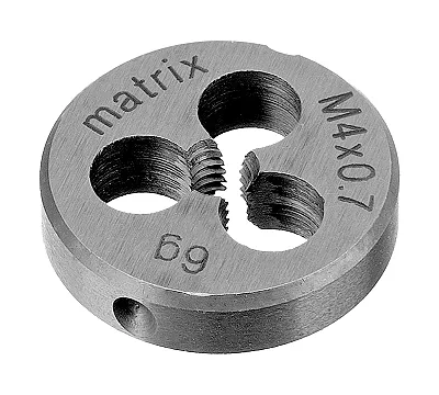 Плашка М4 х 0.7 мм, Р6М5 Matrix