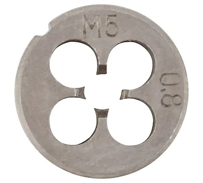 Плашка метрическая легированная сталь М5х0.8 мм FIT