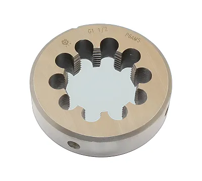 Плашка Трубная цилиндрическая G 1 1/2 ", 11 ниток/дюйм, dнар.90мм Р6АМ5 TLX
