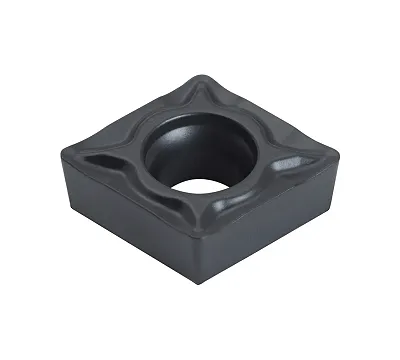 Пластина твердосплавная ISO CCMT060208-PSA ACP10B AHNO по стали, чистовая