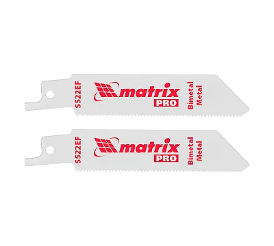 Полотна по металлу для сабельной пилы S522EF 75/1.4 мм, Bimetal, 2 шт, Pro Matrix