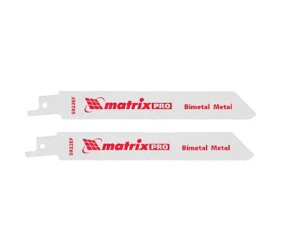 Полотна по металлу для сабельной пилы S922EF 125/1.4 мм, Bimetal, 2 шт, Pro Matrix