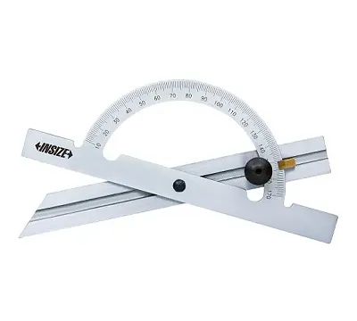Угломер 10-170° 100х150 деление 1° погрешность ±0.3° INSIZE 4797-100