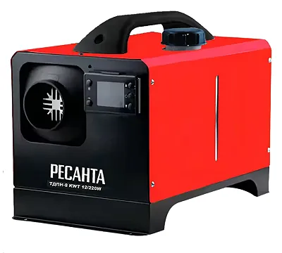 Пушка тепловая ТДПН-8 KWT 12/220W, дизельная, непрямого нагрева РЕСАНТА 67/1/56