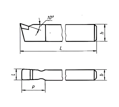 Резец Чистовой широкий 20х12х120 Т15К6 (2120-0052)