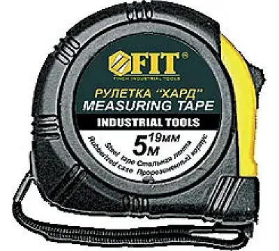 Рулетка прорезиненный FIT