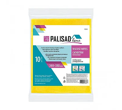 Салфетки вискозные универсальные 300 x 380 мм, 10 шт., Home Palisad