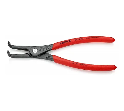 Съемник для стопорных колец 210 мм, загнутые, разжатие KNIPEX KN-4921A31