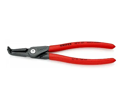 Съемник для стопорных колец 210 мм, загнутые, сжатие KNIPEX KN-4821J31