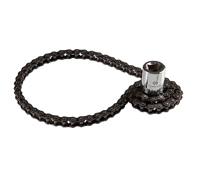 Съемник масляных фильтров, 60-220 мм, 1/2", цепной KING TONY 3209-220