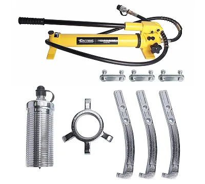 Съемник подшипников гидравлический, 20 т, до 350 мм, 9 предметов CAR-TOOL CT-20700