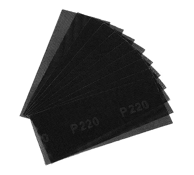 Сетка абразивная, P 220, 115 х 280 мм, 10 шт Sparta