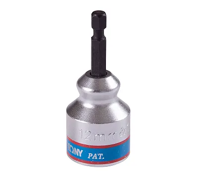 Шпильковерт роликовый для шуруповерта 1/4", 12 мм KING TONY 75A112M