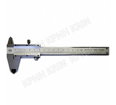Штангенциркуль нержавеющий ШЦ-1 0-125 (0,05) КРИН ГОСТ 166-89 с поверкой