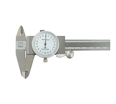 Штангенциркуль с круговой шкалой ШЦК-150-0.02 ГОСРЕЕСТР 89053-23 нерж.сталь ТОЧИНТЕХ