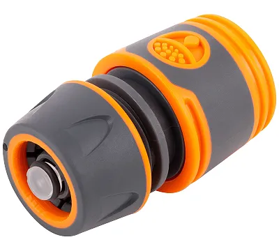 Соединитель двухкомпонентный с автостопом 1/2'' FIT