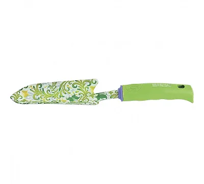 Совок посадочный узкий, 55 х 320 мм, стальной, пластиковая рукоятка, Flower Green, Palisad