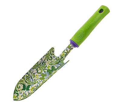 Совок посадочный узкий, 55 х 330 мм, стальной, пластиковая рукоятка, Flower Green, Palisad