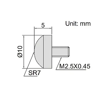 SPHERICAL POINT (steel)