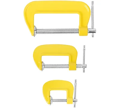Струбцины тип G, набор 3 шт. 1", 2", 3" FIT