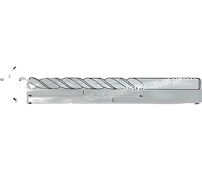Сверло d 12,3 ц/х Р6М5 CNIC