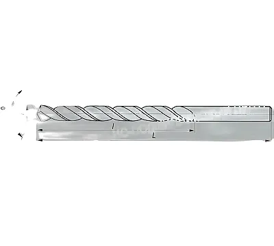 Сверло d 12,6 ц/х Р6М5 CNIC