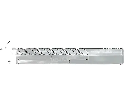 Сверло d 13,6 ц/х Р6М5 CNIC