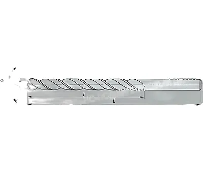 Сверло d 15,5 ц/х Р18 CNIC